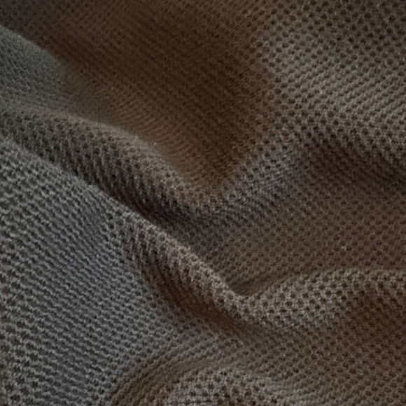 St John Elegant Knit Black Dress with Scalloped Edge - Picture 6 of 6